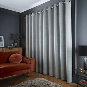 Curtina Velvet Chenille Dimout Eyelet Curtains