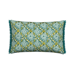 V & A Botanical Harmony Teal & Claret Duvet Set