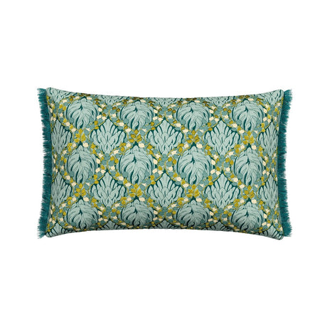 V & A Botanical Harmony Teal & Claret Duvet Set