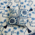 Morris & Co & V&A Scrolling Carnation Indigo & Ivory Duvet Set