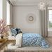 V & A Ornamental Bloom Indigo & Blue Duvet Set