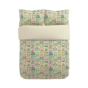 V & A Wild Garden Green Duvet Set