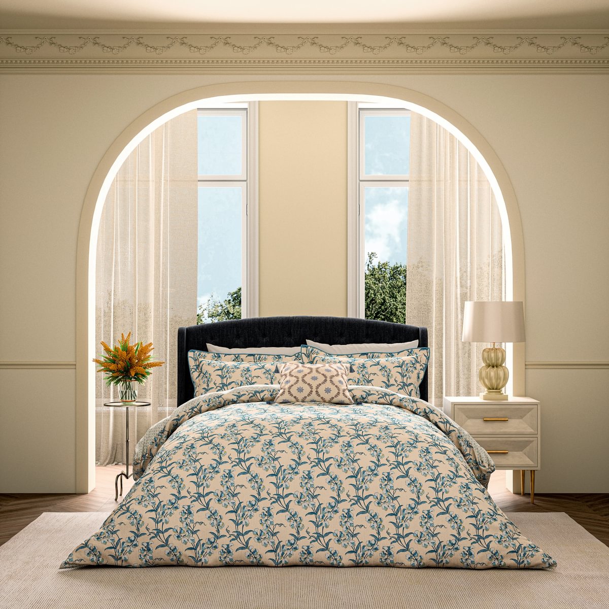 V & A Sweet Tendrils Duvet Set