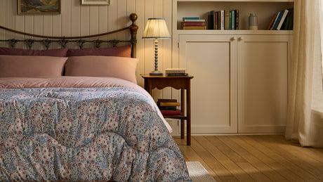 The Fine Bedding Company Night Lark Vintage Meadow Coverless 10.5 Tog Duvet Set
