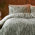 Fusion Bedding Winter Foliage Green 100% Fleece Duvet Set
