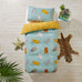 Little Furn Wild Friends Teal Duvet Set