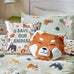 Little Furn Wildlife Multi/Green Duvet Set