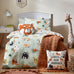 Little Furn Wildlife Multi/Green Duvet Set