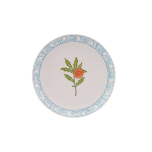 William Morris at Home WMFTMELSIDPLT Fruit Set of 4 Melamine Side Plates