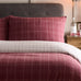 Dreams N Drapes Wynn Burgundy 100% BCI Brushed Cotton Duvet Set