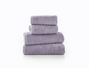The Lyndon Company Wentworth 100% Cotton 600gsm Lilac Towels
