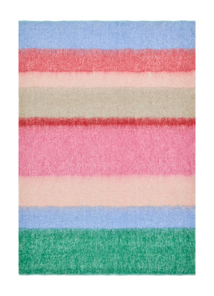 Bluebellgray West Coast Stripe Sunset 130cm x 170cm Throw
