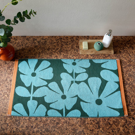 Orla Kiely Wildflower 100% Cotton 580gsm Towels