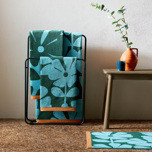 Orla Kiely Wildflower 100% Cotton 580gsm Towels