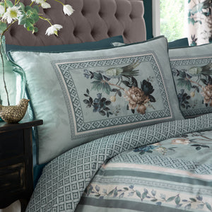 Appletree Heritage Windsford Teal Duvet Set