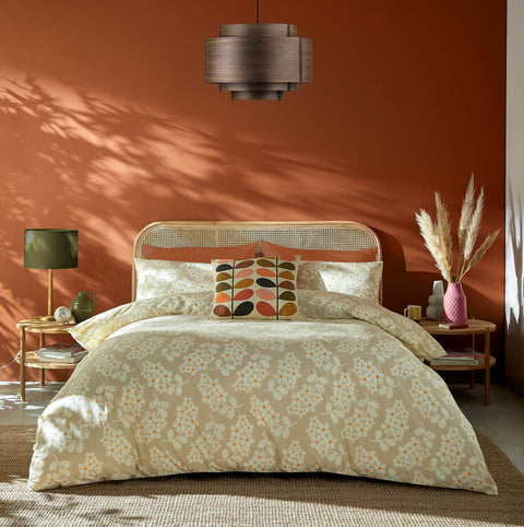 Orla Kiely Wisteria Taupe Duvet Set