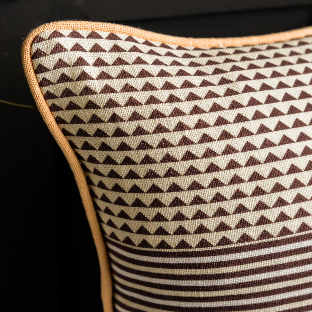 Rockett St George Yes Sir I Can Boogie Peach 45cm x 45cm Polyester Filled Cushion