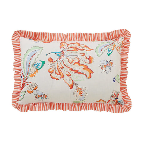 Yvonne Allen Signature Floral Multi 60cm x 40cm Fibre Filled Cushion