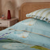 Yvonne Allen Sister Swans Aqua Duvet Set