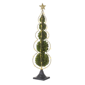 Heaven Sends MJA305 Green Light Up Topiary Tree