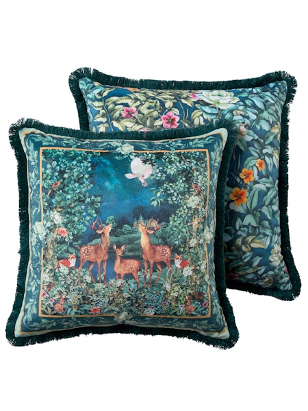 Joe Browns ZC371 Forest Oasis Green 45cm x 45cm Cushion