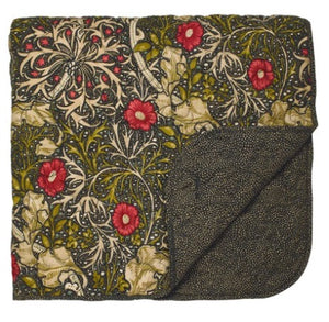 Morris & Co Seaweed Black Duvet Set