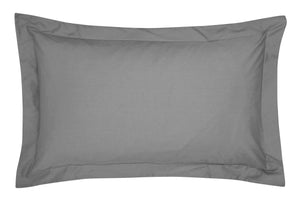 Bedeck of Belfast Fine Linens 100% Egyptian Cotton Percale 300 Thread Count Charcoal Sheets