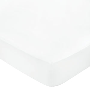 Bedeck of Belfast Fine Linens 100% Egyptian Cotton Sateen 600 Thread Count White Sheets