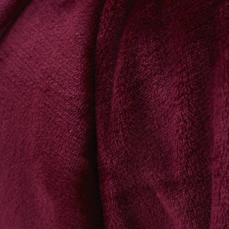Catherine Lansfield Plain Raschel Velvet Touch 200cm x 240cm Throws