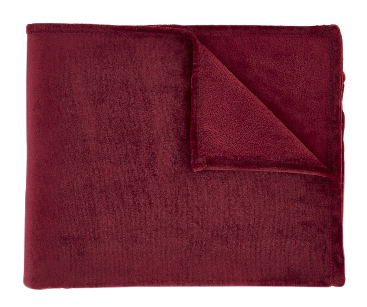 Catherine Lansfield Plain Raschel Velvet Touch 200cm x 240cm Throws