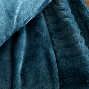 Catherine Lansfield Velvet and Faux Fur Throws and Cushion Accessories