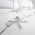 Catherine Lansfield Milo Bow White Bedding