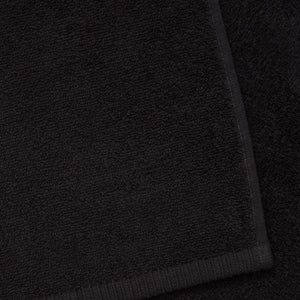 Catherine Lansfield Quick Dry 100% Cotton Black 400gsm Towels
