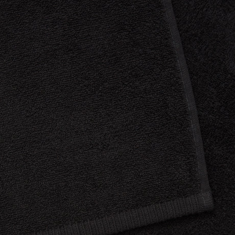 Catherine Lansfield Quick Dry 100% Cotton Black 400gsm Towels