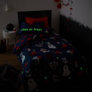 Catherine Lansfield Kids Halloween Dogs Bedding