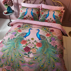 Matthew Williamson Xanadu Peacock Pink Duvet Set