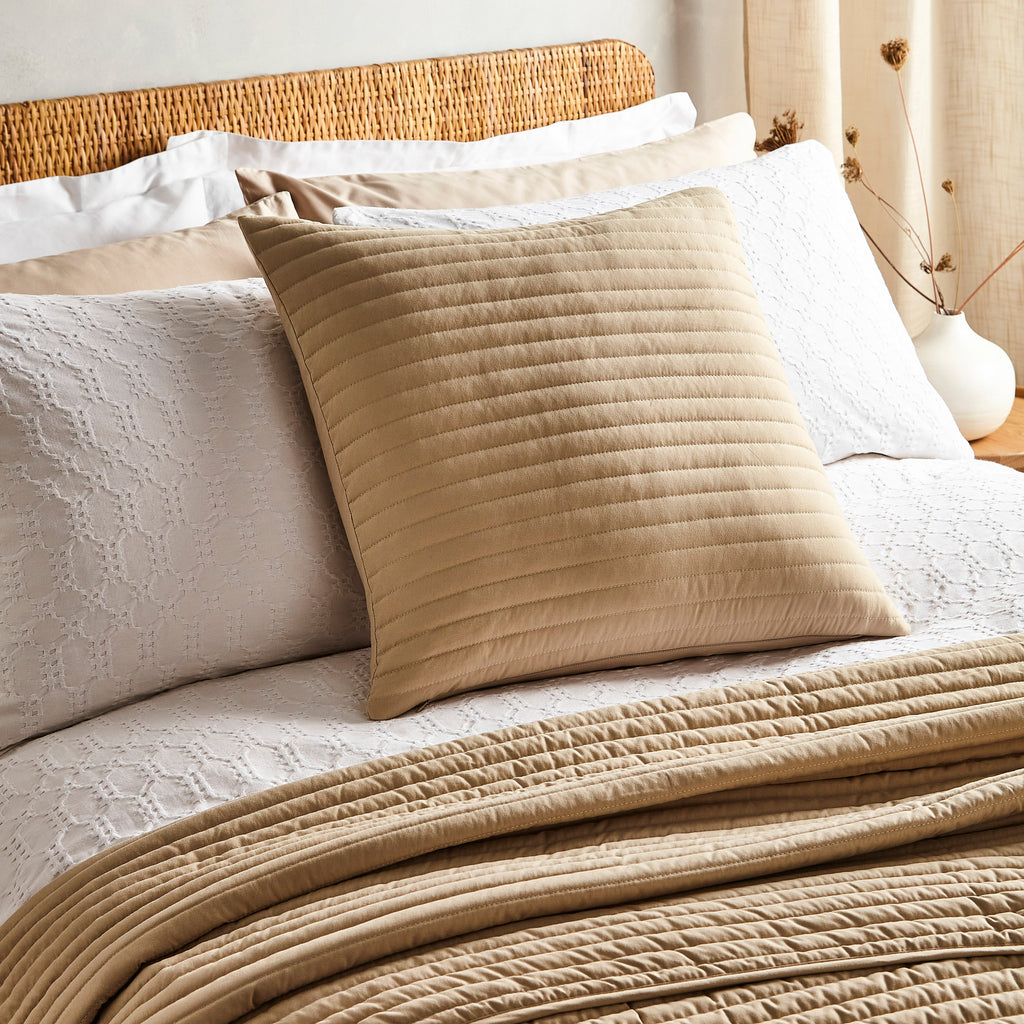 Pottery barn waffle discount weave comforter