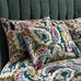 Edinburgh Weavers Aretha Paisley Piped Teal/Olive Duvet Set