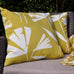 Fusion Alma Outdoor 43cm x 43cm Teal/Ochre Cushion