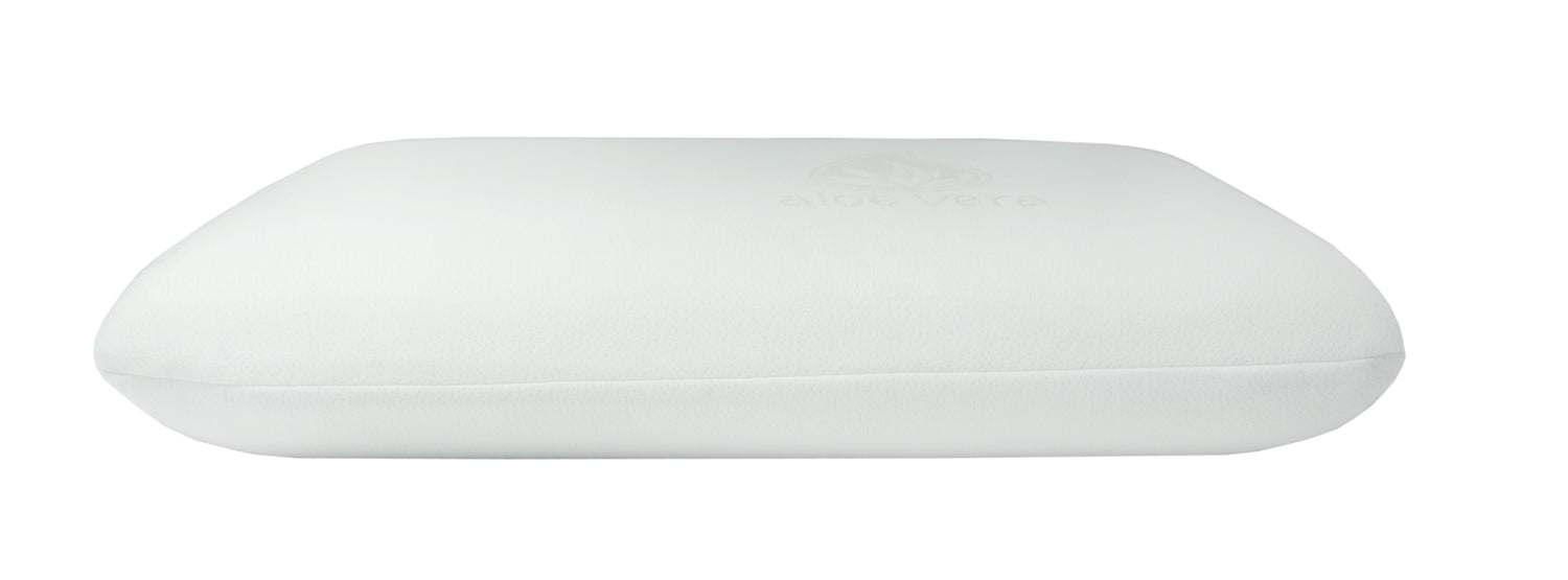 Sleep Easy Aloe Vera Cased Memory Foam Pillow