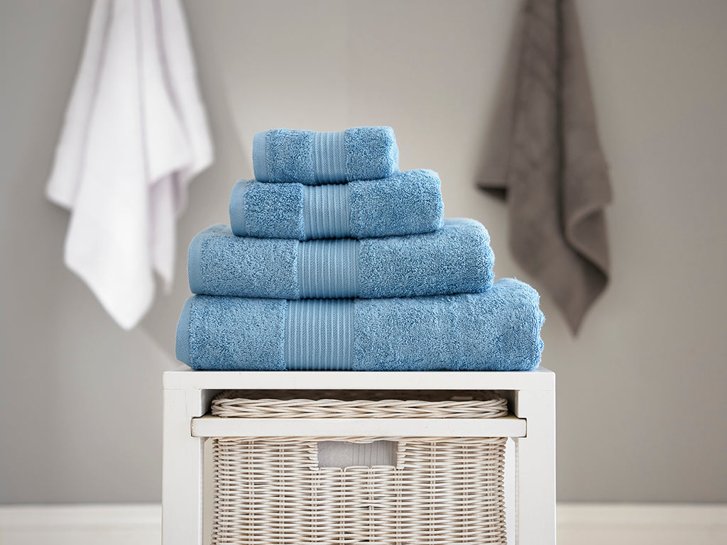 Deyongs Bliss 650gsm 100% Pima Cotton Cobalt Towels