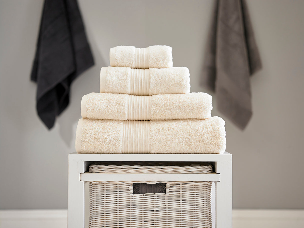 Deyongs Bliss 650gsm 100% Pima Cotton Cream Towels