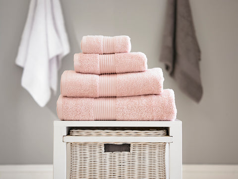 Deyongs Bliss 650gsm 100% Pima Cotton Pink Towels