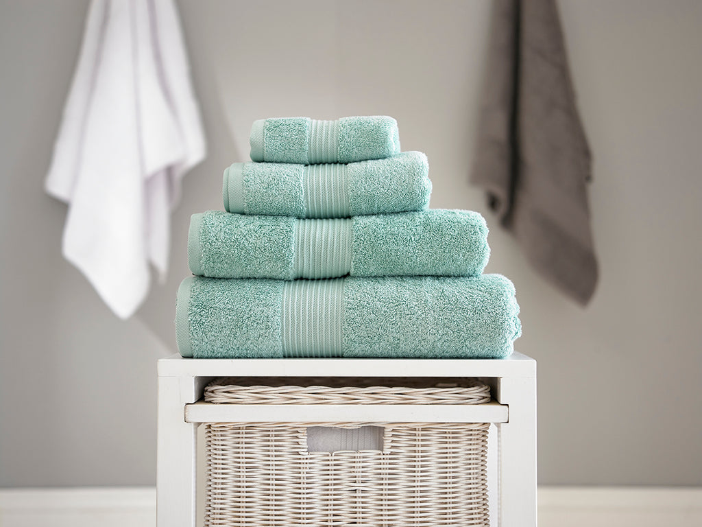 Deyongs Bliss 650gsm 100% Pima Cotton Spearmint Towels