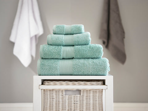 Deyongs Bliss 650gsm 100% Pima Cotton Spearmint Towels