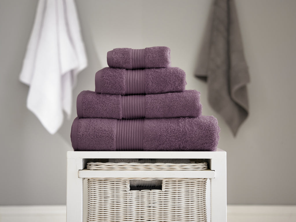 Deyongs Bliss 650gsm 100% Pima Cotton Grape Towels