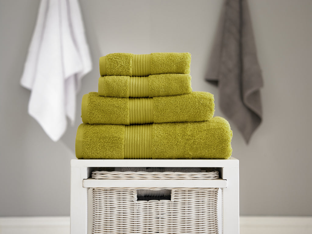 Deyongs Bliss 650gsm 100% Pima Cotton Olive Towels