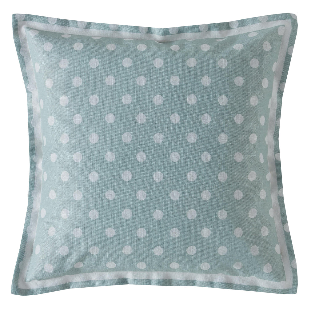 Cath Kidston Button Spot Mint 40cm x 40cm Polyester Filled Cushion