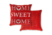 The Dorchester Collection Chenille Home Sweet Home 17" x 17" Filled Cushion