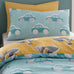 Bedlam Cool Cars Duck Egg Bedding